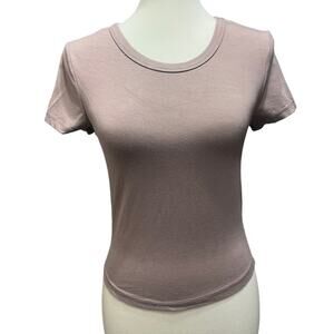 Pink Rose Tan T-shirt